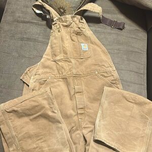 Carhartt men’s overalls 36 x 34